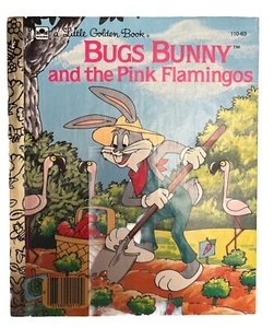 A Little Golden Bugs Bunny and the Pink Flamingos 1987 - Picture 1 of 3