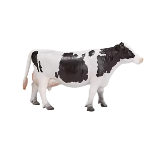 Mojo HOLSTEIN VACA animales de granja juguetes campo figuras de vida silvestre rural modelos - Imagen 1 de 6