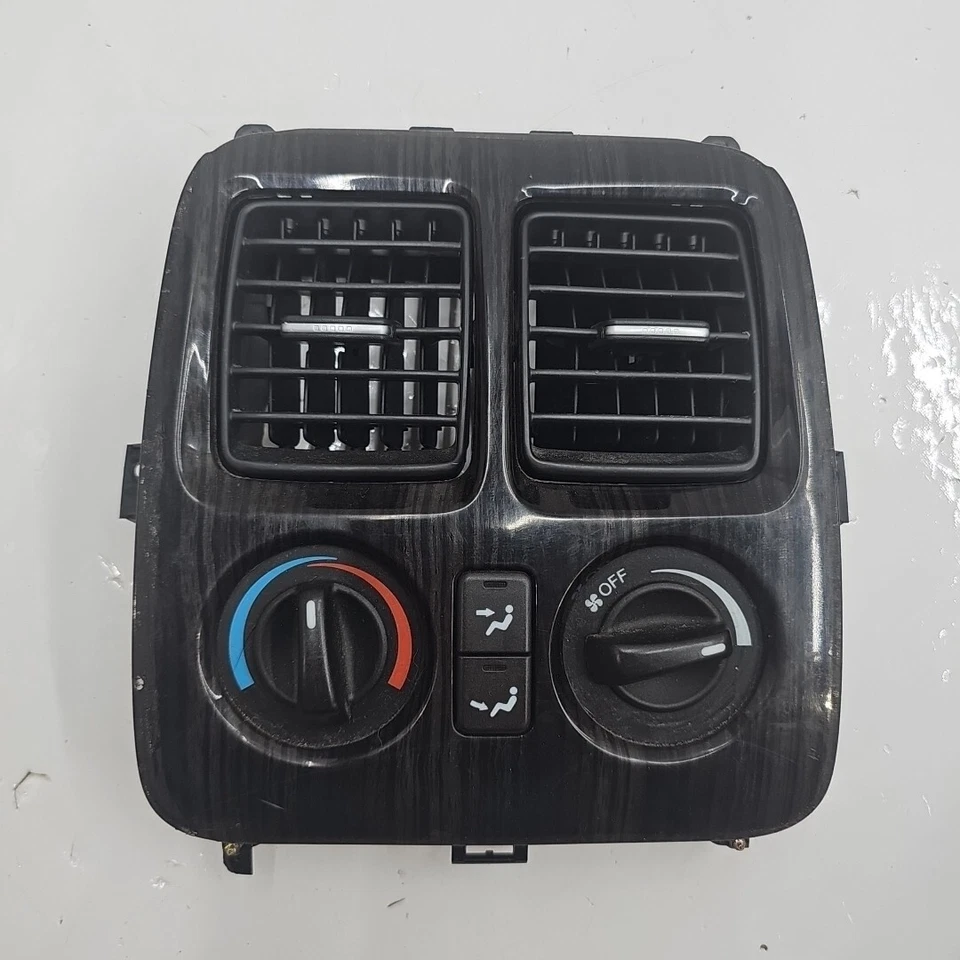 2001-2006 ACURA MDX Rear Heater A/C Air Temperature Climate Control Switch Trim - Image 1 of 2