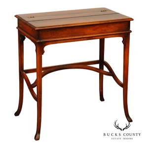 Theodore Alexander Flip Top Campaign Desk - Picture 1 of 24