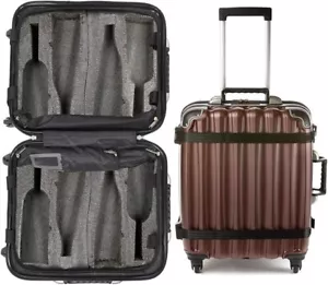 VinGardeValise® Der Original Weinkoffer - 8 Flaschen Reisegepäck, Burgund - Bild 1 von 7