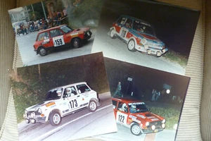 Autobianchi A112 rally - 4 original professional period photos - Lot C - Bild 1 von 1