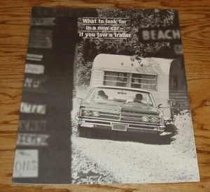 Remolque Chrysler 1966 original remolque folleto de ventas 66 - Imagen 1 de 2