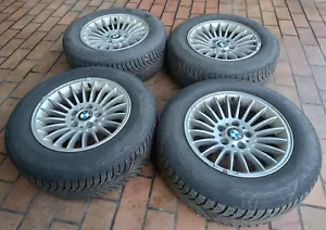 Original BMW 7er E38 Satz Winterräder Alufelgen 235/60R16 100H 1095049 16" Zoll - Bild 1 von 16