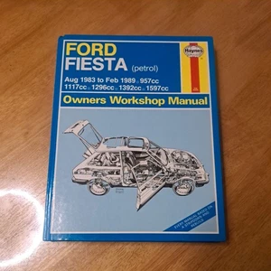 FORD FIESTA MK2 1983-89 HAYNES WORKSHOP MANUAL 1030 VERY CLEAN COND inc FREE P&P - Picture 1 of 12