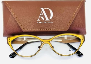 NEU OGI EVOLUTION 4302/1644 Hellbraun Damen Cat Eye Brille 54-16-145 B:37 - Bild 1 von 9