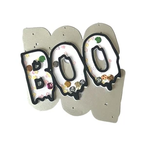 Halloween BOO Metal Cutting Dies DIY Stamps Template Mold Stencils - Picture 1 of 8