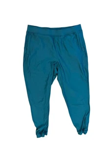 Lululemon Adapted State Jogginghose Damen Gr. 10 Tech Fleece hoher Bund waldgrün - Bild 1 von 9