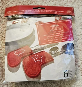 6 Stück Weihnachts Besteck Halter 👢 Stiefel - Bild 1 von 2