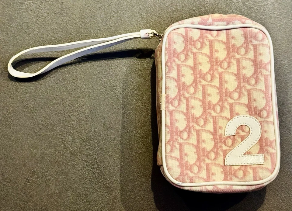 Christian Dior Trotter Canvas Tasche Pink Limited Edition 2 Original - Bild 1 von 4