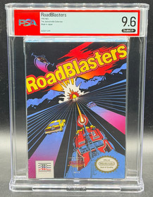 RoadBlasters Nintendo NES OVAL SOQ sigillato nuovo PSA 9.6 A+ NON CLASSIFICATO WATA
