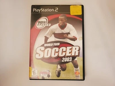 World Tour Soccer 2003 (Playstation 2 Ps2) Case Only - Image 1 of 2