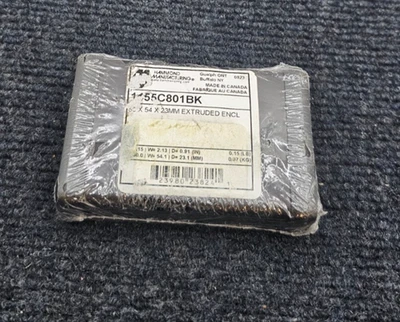 Hammond 1455C801BK: Carcasa extruida 80 mm x 54 mm x 23 mm Foto 1 de 4