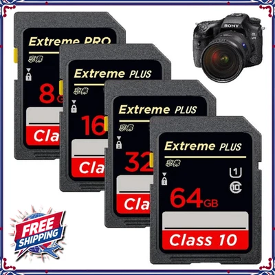 SD Card 16GB 32GB 64GB 128GB Ultra Extreme PRO SDXC Class 10 High Speed SDA1HC - Bild 1 von 4