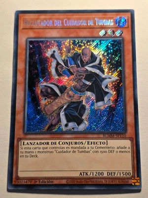 Gravekeeper's Recruiter●YUGIOH●BLMM●SECRET RARE●SPANISH●NM●E700 - Image 1 of 2
