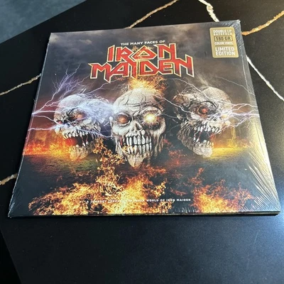 The Many Faces Of Iron Maiden  2 LP Colored Vinyl 2020 - Image 1 of 3