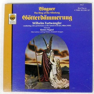 FURTWANGLER WAGNER: THE RIN EVEREST 4763 US VINYL 3LP - Image 1 of 2