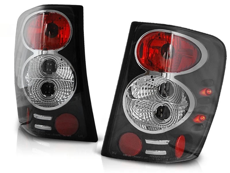 luces traseras para CHRYSLER JEEP GRAND CHEROKEE WJ 1999 2000 2001 2002-2005 negro Foto 1 de 1