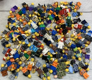 LEGO Minifigures Lot of 10 random City town workers figures People Guys Bulk - Picture 1 of 1