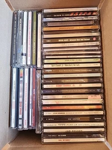 POP AND ROCK Reseller Bulk CD Lot / 35+ random CDs / Lot #10 - Picture 1 of 5