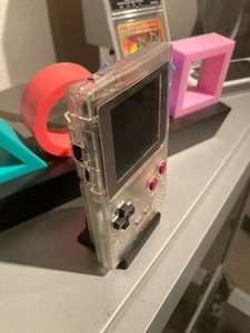 Nintendo Gameboy Pocket Console Display Stand - 3D Printed Black - Picture 1 of 4