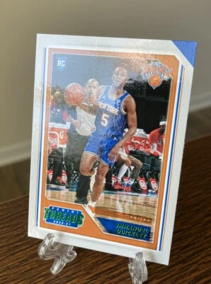 Immanuel Quickley 2020-21 Panini Chronicles Threads RC Rookie GREEN FOIL SP - Image 1 of 2