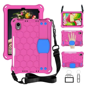 Shockproof Case Cover For iPad 10/9/8/7/6/5th Gen Mini 6 Air 4/5th Pro 11 Strap - Picture 1 of 43