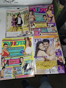 Tv Y Novelas Lote De 4 Revistas Originales - Bild 1 von 2