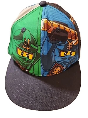 LEGO Ninjago Masters of Spinjitsu H&M Hat Cap Logo Adjustable Snapback Boys 4-8 - Image 1 of 4