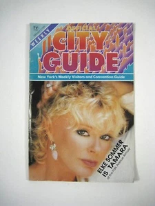Elke Sommer Official NY City Guide February 1 1990 NYC Tamara  - Picture 1 of 4