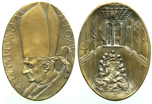 Medaglia Papa Paolo VI Vaticano Giubileo Anno XII - Ae mm35/48 - Picture 1 of 1