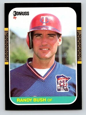 1987 Donruss - Randy Bush #441 - Image 1 of 2
