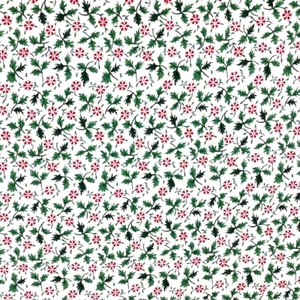 Classic Holliday Christmas Floral RJR 100% cotton fabric 1.75 yd to quilt or sew - Picture 1 of 4