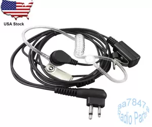 PTT Mic Acoustic Earpiece Headset For EP450 CP200 CP200D CLS1110 CLS1410 Radio - Picture 1 of 5