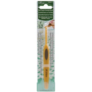 Clover 1006F Soft Touch Crochet Hook-Size F6/3.75mm - Picture 1 of 1