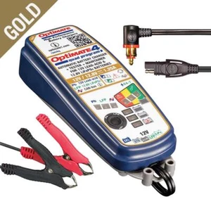 OptiMate 4 Quad Premium BMW Triumph Motorcycle Battery Charger - Picture 1 of 5