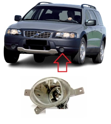 NEW FOR VOLVO XC70 2000 - 2007 FRONT BUMPER FOGLIGHT LAMP LEFT N/S - Image 1 of 3