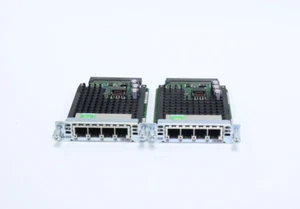 Lot of 2 Cisco VIC3-4FXS/DID 4 Port Voice Fax Interface Modules 800-33583-01 - Picture 1 of 5