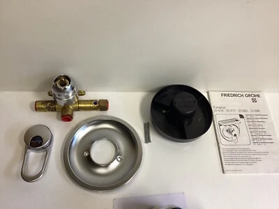 Brausearmatur Grohe Europlus alt Edelmatt, mit Einbaukörper, Neu, 33686T00 - Bild 1 von 4