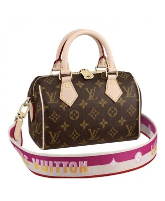 Louis Vuitton Speedy Bandouliere 20 Crossbody Fuchsia Leather - Image 1 of 4