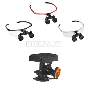 ETERFANT Dental Medical Surgical HD Binocular Magnifier Loupes/Headlight Lamp 5W - Picture 1 of 52