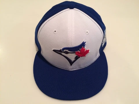 Toronto Blue Jays MLB Baseball Hat Cap New Era 40th Season Patch 59fifty 7 1/2 Cover