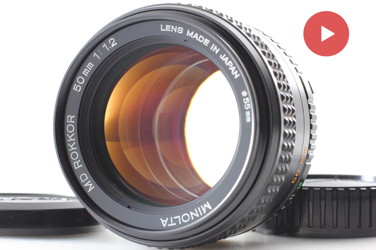 Minolta MD f/1.2 Camera Lenses 50mm Focal for sale - eBay