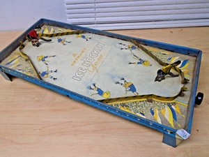 c40s Vintage G200 Gotham Toy Ice Hockey Game w/2 Goalies USA - Picture 1 of 9