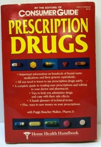 Consumer Guide Prescription Drugs Health Series Handbook (1994) Paperback - Picture 1 of 3