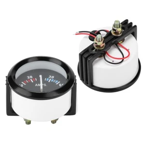 Medidor de amperímetro universal 2" 52 mm 12 V 60-0-60 amperios para coche camión barco ATV - Imagen 1 de 11