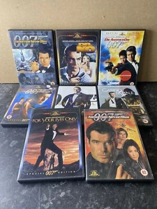 Buundle of 8 James Bond DVDs Including Skyfall, Casino Royale, Die Another Day - Picture 1 of 10