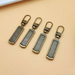 10-20PC Replacement Molded Slider Fix Zipper Fixer Repair Pull bags Tab Kit #L - Picture 1 of 36