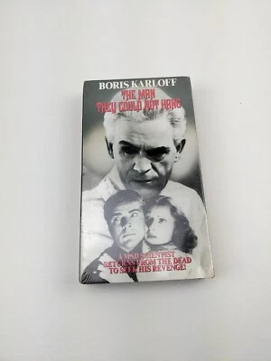 The Man They Could Not Hang VHS Boris Karloff 1939 Horror Classic! Brand New  - Image 1 of 4