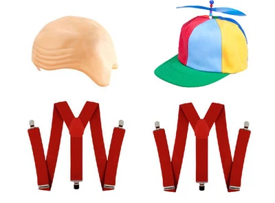 JOKESHOP.COM Wunderland Zwilling Alice Kostüm Märchen Tweedle Dee oder Dum Kostüm Set